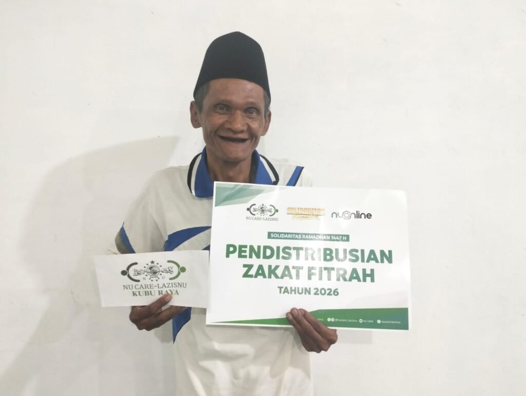 50 Mustahik Penerima Zakat Fitrah yang di Salurkan Lazisnu PCNU Kubu Raya Kolaborasi Lazisnu PBNU Sampai Ke Pelosok Desa